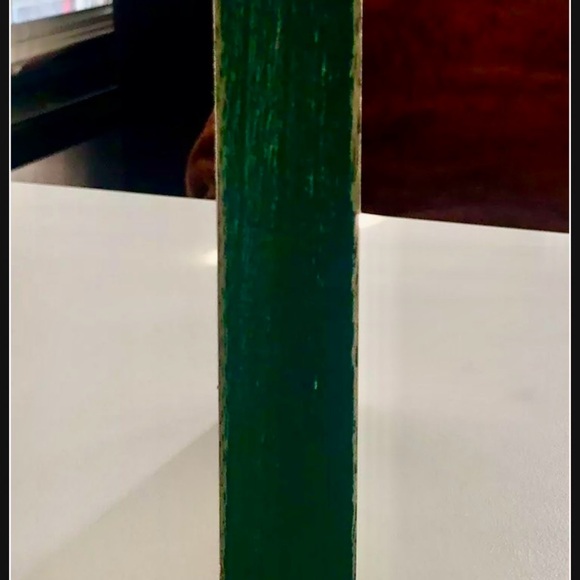 “You’re So Glazy” Donut Distressed Wall Home Office Decor Art Main Color Green - Picture 2 of 3